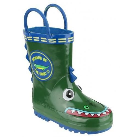 Bottes de pluie imprimé bleu marine garçon | La Halle