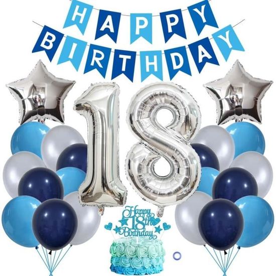 Décorations 3Ème Anniversaire - Guirlande Ballons Dessin Animé Rouge