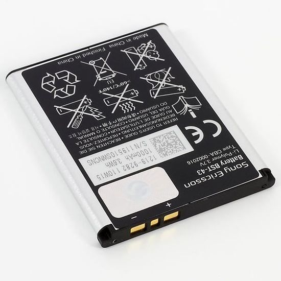 Sony Ericsson BST-43 Li-Polymer Standard Battery - Mister Mobile - Foto 3