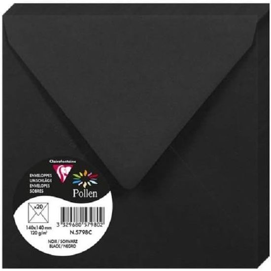 Lot De 50 Enveloppes Ivoire Gommées - Format 133 X 184 Mm - Papier 100 G/m² - Pour Cartes Invitations Courrier