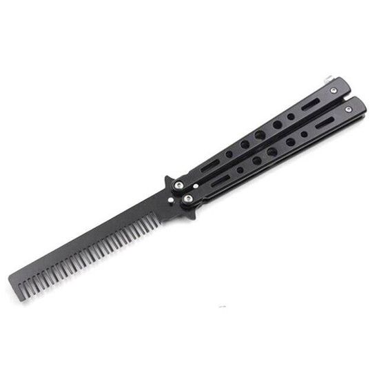 Couteau Papillon Entrainement Peigne | Livraison Gratuite - Couteaux Papillon