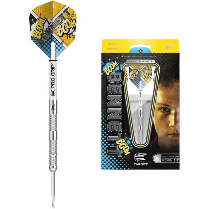 3 fléchettes pointe acier 97% Tungstène 24g Harrows Wolfram