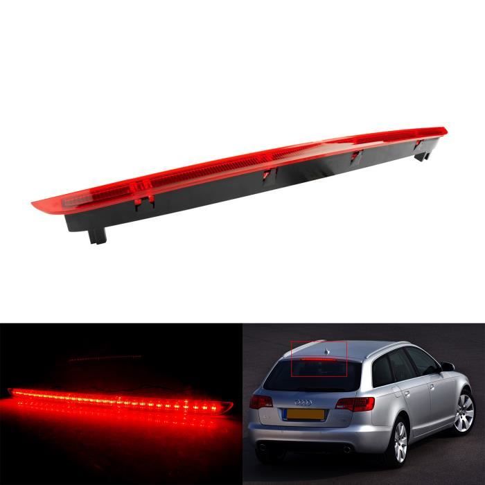 ANGRONG Rouge LED Feu de Stop 3eme Supplementaire Feux arrière freinage Pour Audi A6 4F C6 Avant Allroad