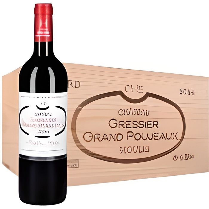 Château Gressier Grand Poujeaux - Caisse Bois - Moulis-en-Médoc - 2014