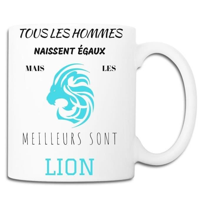 Mug MEILLEURS LION Blanc