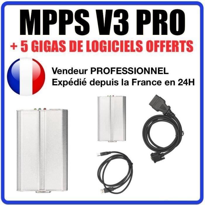 MPPS SMPS v16 - Reprogrammation ecu cartographie moteur antidémarrage FAP OBD2