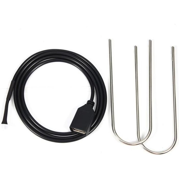 Qiilu câble USB de voiture pour Citroen Câble adaptateur USB d'interface autoradio avec outils de retrait pour Peugeot 307