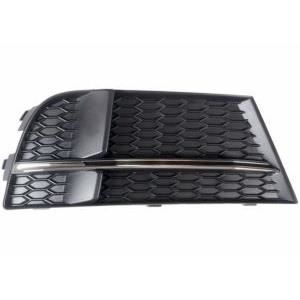 Grille de calandre droite pour AUDI A3 III phase 2 SPORTBACK depuis 2016 gt, noire amp chromée, Mod. S-LINE, Neuve.