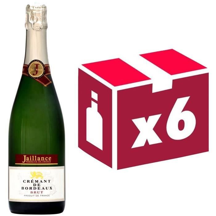 Crémant de Bordeaux Brut Jaillance x6