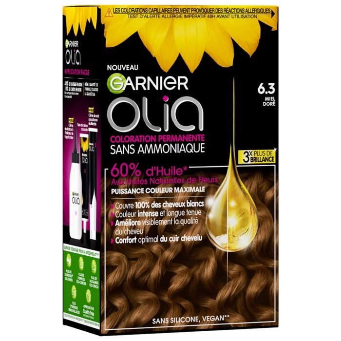 GARNIER Olia Coloration n° 6.3 miel doré
