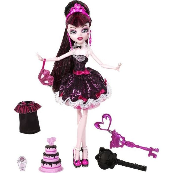 Monster High - W9189 - Poupée - Tenue de Soirée - Draculaura