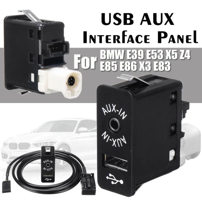 NEUFU Interface USB + Câble De Bluetooth Autoradio Pour BMW Mini Cooper E39 E53 X5 Z4 E85 E86 X3 E83