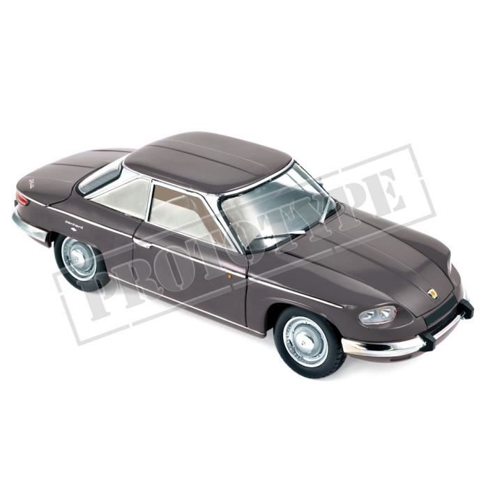 Véhicule Miniature assemble - Panhard 24 CT Gris argent métallisé 1964 1-18 Norev