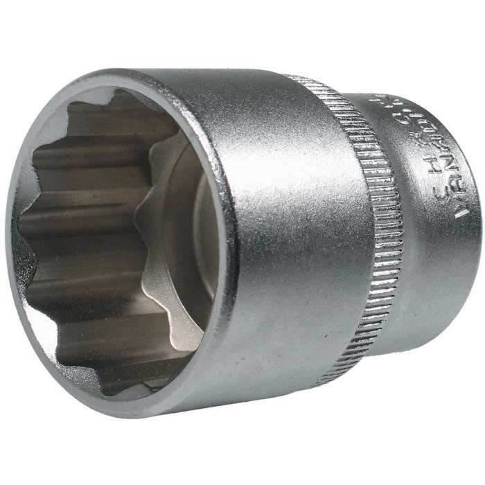 DOUILLE 60 MM 12 PANS CARRÉ 3/4-