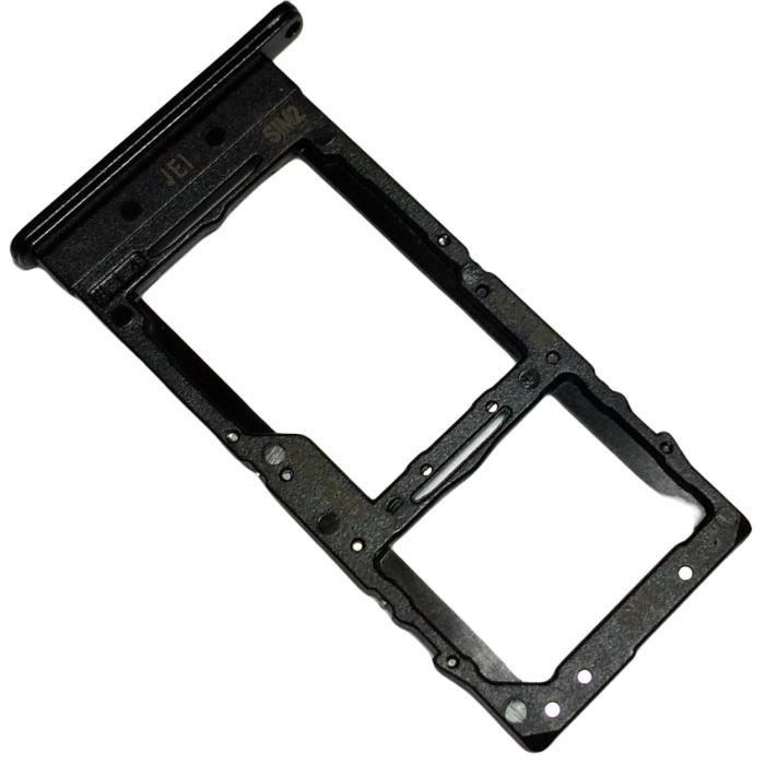 Tiroir Carte SIM et Support micro-SD pour Samsung Galaxy A51 5G, Piece de Remplacement Original, Noir