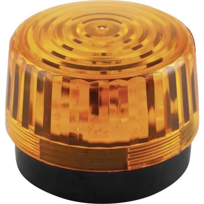 Témoin lumineux LED Velleman HAA100AN 12 V/DC flash ambre IP20 1 pc(s)