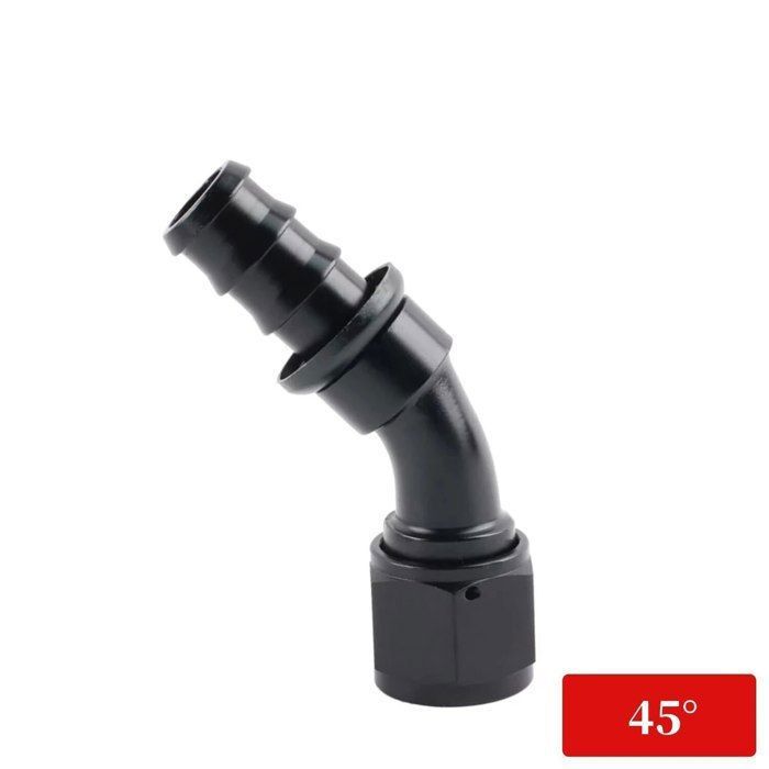 Adaptateur Tuyau AN6-5/16 Raccord Réservoir Pompe à Carburant - Aluminium Sans Fuite