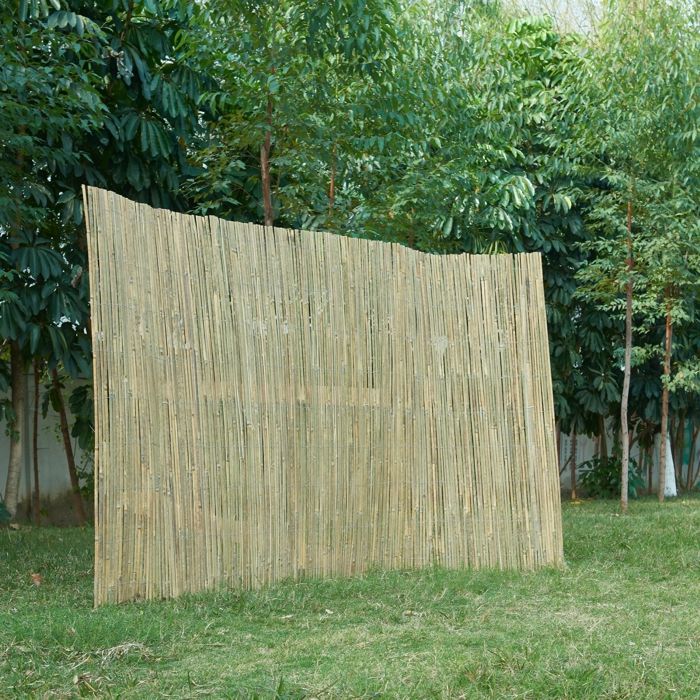 Canisse en bambou Baarle 120 x 300 cm naturel
