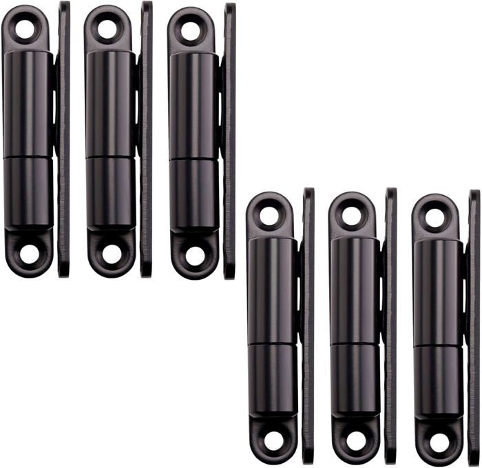 SOTECH 6 Cerniere Per Porte Interne - Cerniera A Forare 15x83 Mm Con Perno M8x47 Mm, Acciaio Nero, Per Porte Fino A 40 Kg - Foto 9