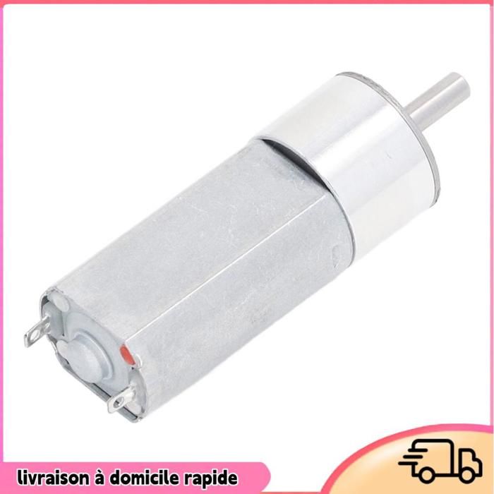 Moteur à Engrenages N20 – Réducteur Vitesse 3V 6V 12V – 50 à 2000 RPM – Arbre D 3x10mm – Pour Robots, Modèles