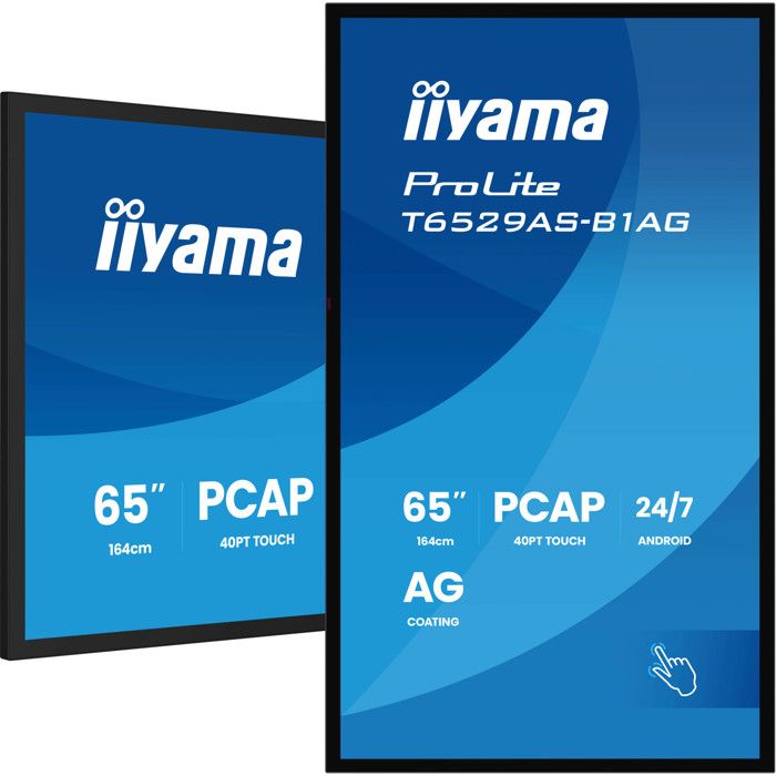 Moniteur Tactile - IIYAMA - ProLite T6529AS-B1AG - 65 - 4K UHD - Android