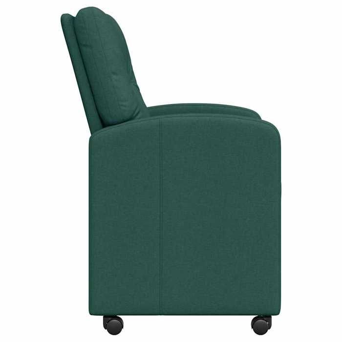 TOP 2026 Chaises de Salle à Manger avec Roues 2 pcs - 2 PLACES - Meuble de cuisine - Vert foncé - 57x67x95 cm ccc1846