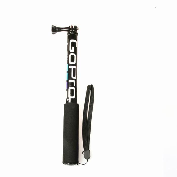 Couleur seulement monopod Perche à Selfie Extensible Portable, Adaptateur Monopode Pour Go Pro Hero 9 8 7 6 5