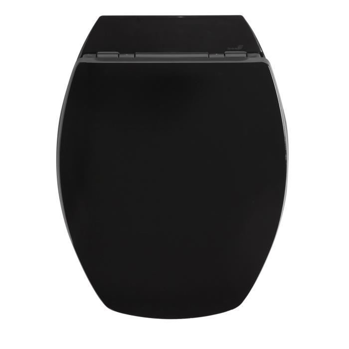 abattant wc noir
