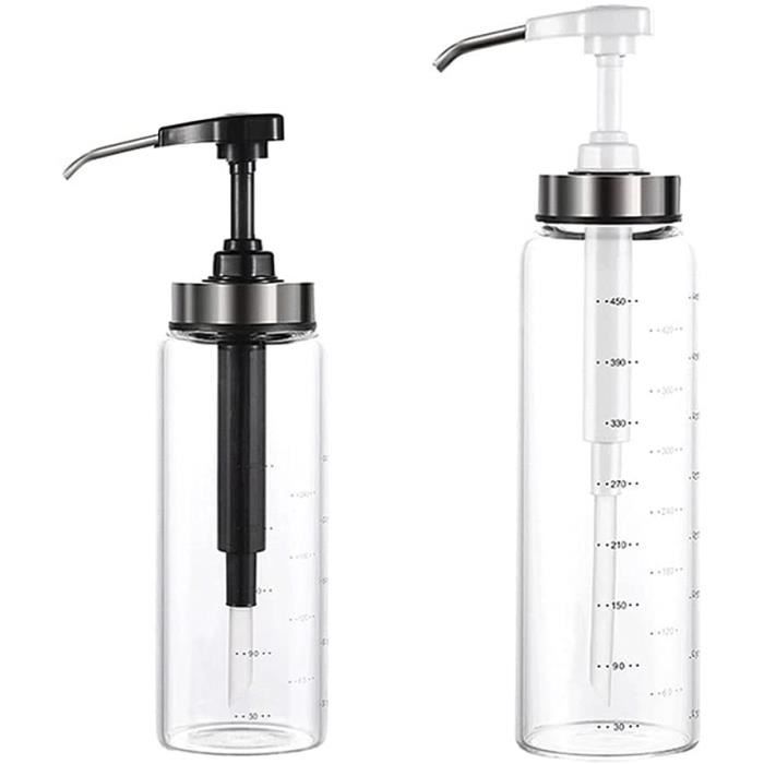 Lot De 3 Pompes Doseuses 5 Ml Pour Bouteilles 500/1000 Ml – Distributeur Précis Pour Boissons Vitales, Sirops & Protéines