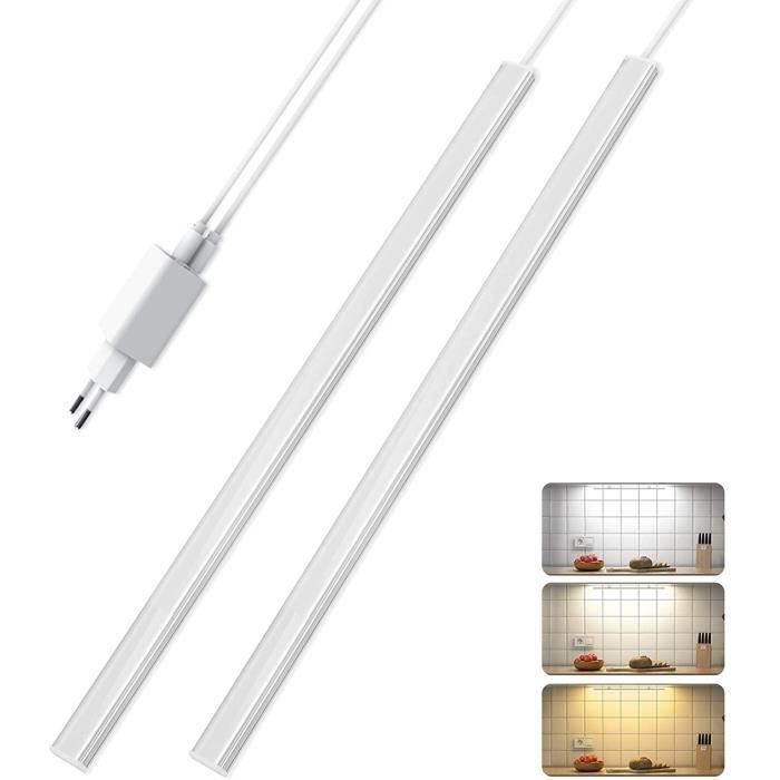 Mini Spot à Intensité Variable 5 V Mini Spot LED 1 à 2 Spots Avec Variateur Pour Vitrine, Armoire à Bijoux, Porche, Alimentation En Aluminium Pour Canaux D'entrée, Tables, Blanc