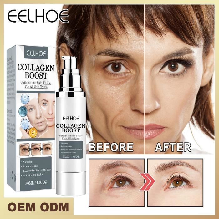 Crème Yeux Peptide & Collagène - Anti-rides, Anti-cernes, Hydratante, Vibrant Glamour