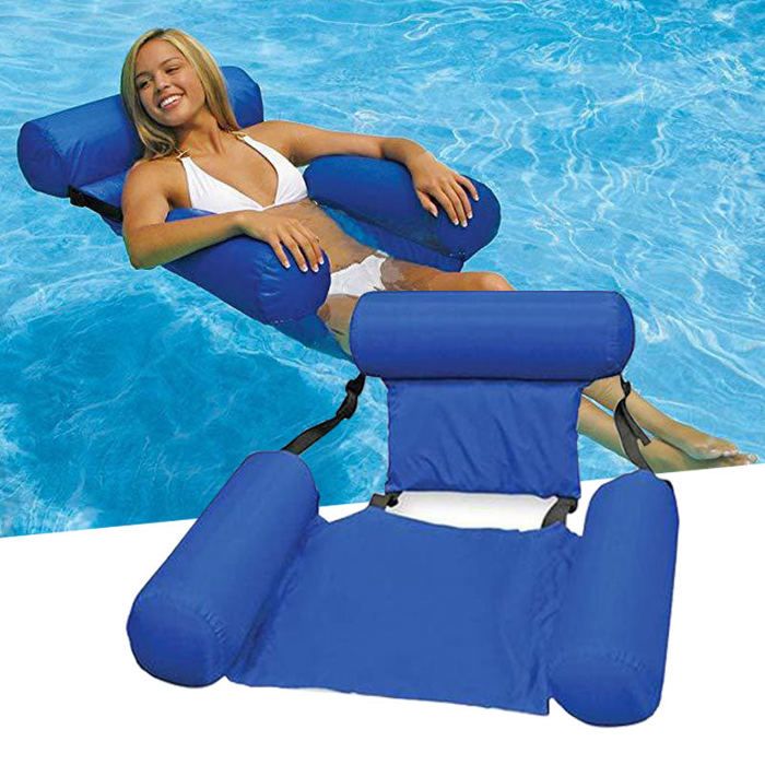 Fauteuil Gonflable Transparent Pour Adulte - Chaise PVC épais Pour Jardin, Piscine, Salon - Capacité 136 Kg - 13
