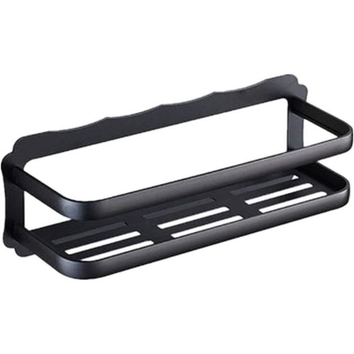 Plateau Salle De Bain En Silicone Noir – Rangement Pour Lavabo, Baignoire, Cuisine (23 Cm, Rond)