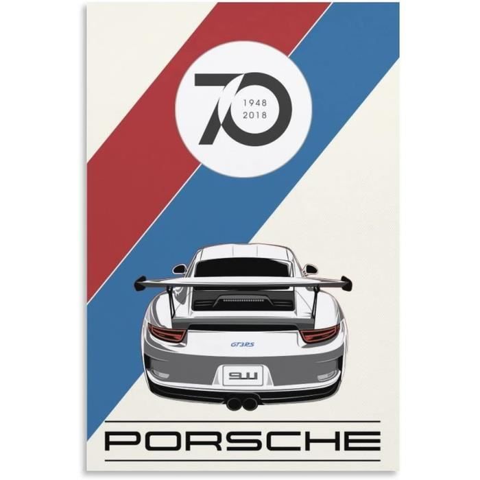 Tableau Toile Mercedes AMG GT – Peinture Murale Sportive, Cadre Bois, Prêt à Accrocher (Allemagne)