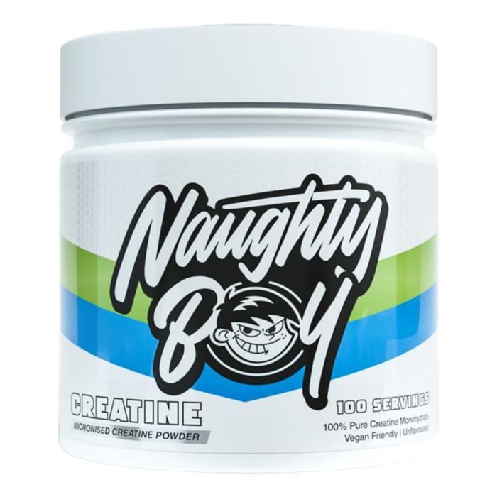 Créatine monohydrate Naughty Boy - Creatine Monohydrate - Saveur neutre 300g
