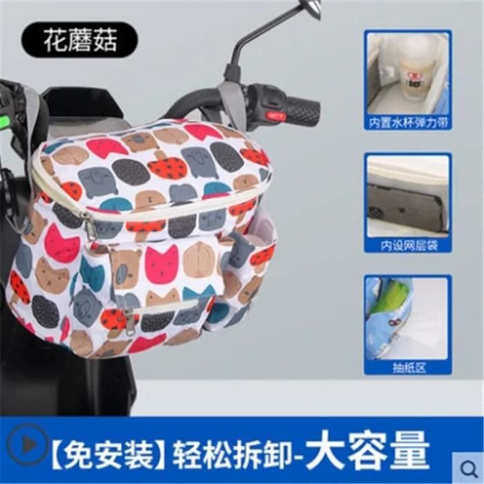 Sac De Scooter électrique à Coque Dure EVA étanche