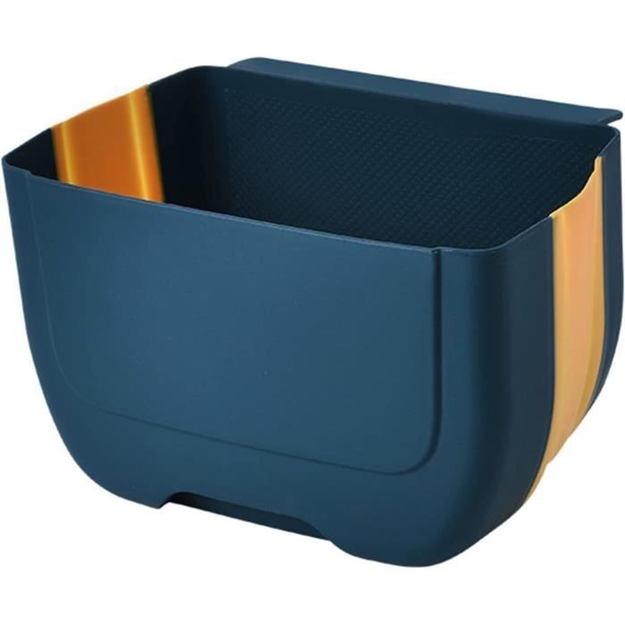 Poubelle Suspendue Pliable Avec Support Sac - 7L Ou 10L - Pour Cuisine, Voiture, Bureau