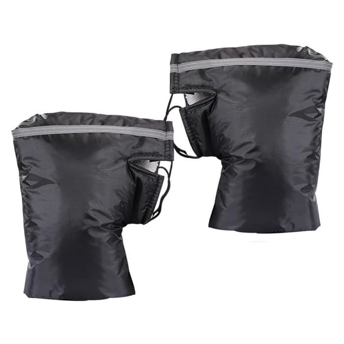 Gants de Guidon Moto - Universel - Hiver - Étanche - Coupe-Vent