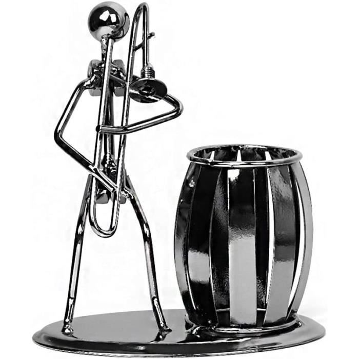 Stylo Plume Vintage Argenté SOPRANE – Décor Partitions De Musique, Occasion