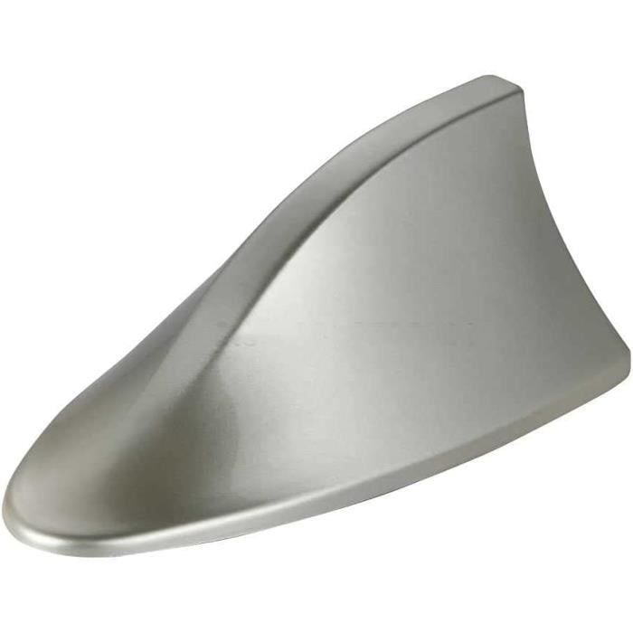 CGEAMDY Aileron De Requin Décoratif Pour Antenne Voiture - Noir Mat, Design Sportif Et Aérodynamique, Facile à Coller
