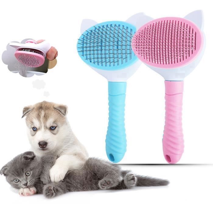 Brosse Démêlante Tangle Tidy Plus LeMieux - Pour Chevaux Et Animaux - Poignée Ergonomique Bleue