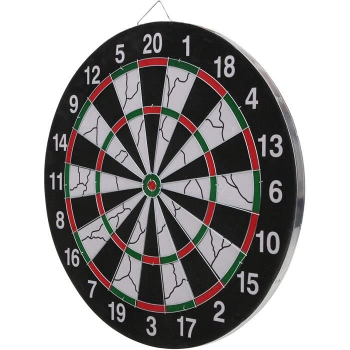 Jeu Interieur Adulte Plateau De Fléchettes Double Face Avec Du2019un Côté Un Jeu De Fléchettes Traditionnel Et De Lu2019autre Jeu Exterieur Enfant Amazon