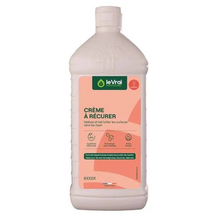 LE VRAI - Crème à récurer HACCP - 1L