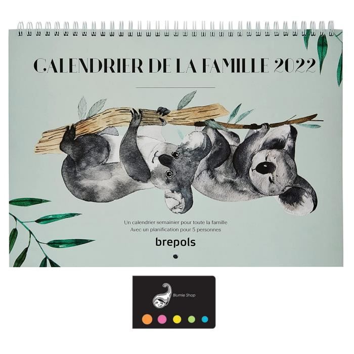 Calendrier Familiale 2023 Calendrier Familial 2022 2023 - Cdiscount