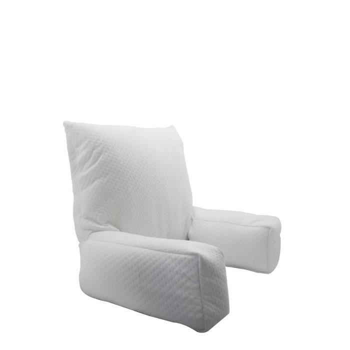 coussin de lecture avec accoudoirs