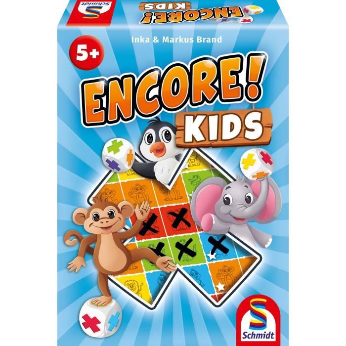 Schmidt Spiele 88270 Encore Et Encore - Jeu De Dés Roll & Write Avancé