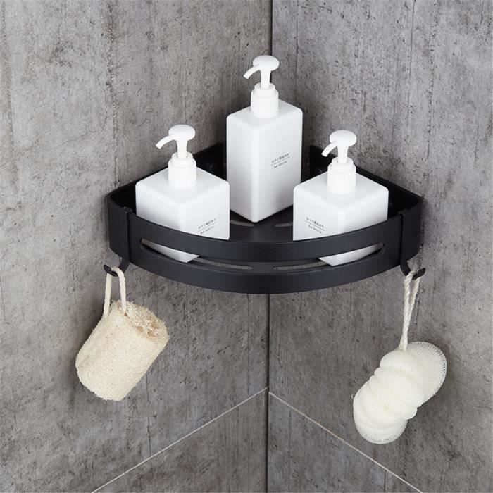 Etagere Salle De Bain Etagere De Douche Baignoire Porte Shampoing Salle De Bain Etagere Noir Aluminium Rangement Pour Cuisine Achat Vente Porte Accessoire Etagere Salle De Bain Etagere Cdiscount