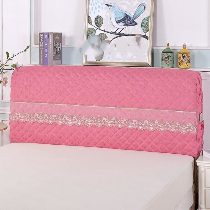 Housse De Tête De Lit Extensible Lavable - Protection Anti-Poussière Pour Décoration Chambre (90x70CM)