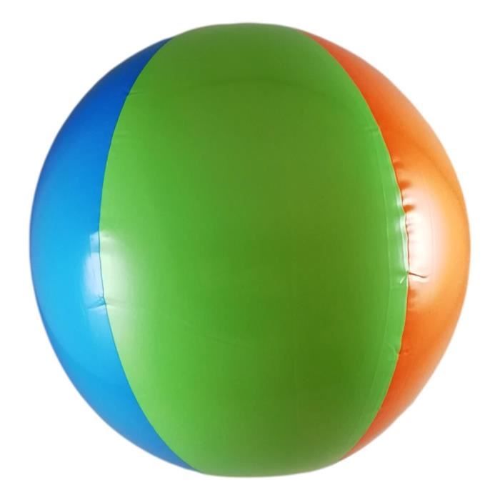 Ballon de Plage Gonflable Multicolore 33cm Jeux Piscine Sport Football  Volley - Cdiscount Sport