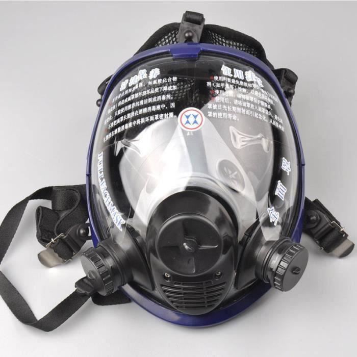Masque anti-poussière Pleine masque respirateur peinture gaz de  pulvérisation pour 3M 6800 - Cdiscount Bricolage